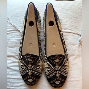 Rothy's Dark Boho Lounge Loafers